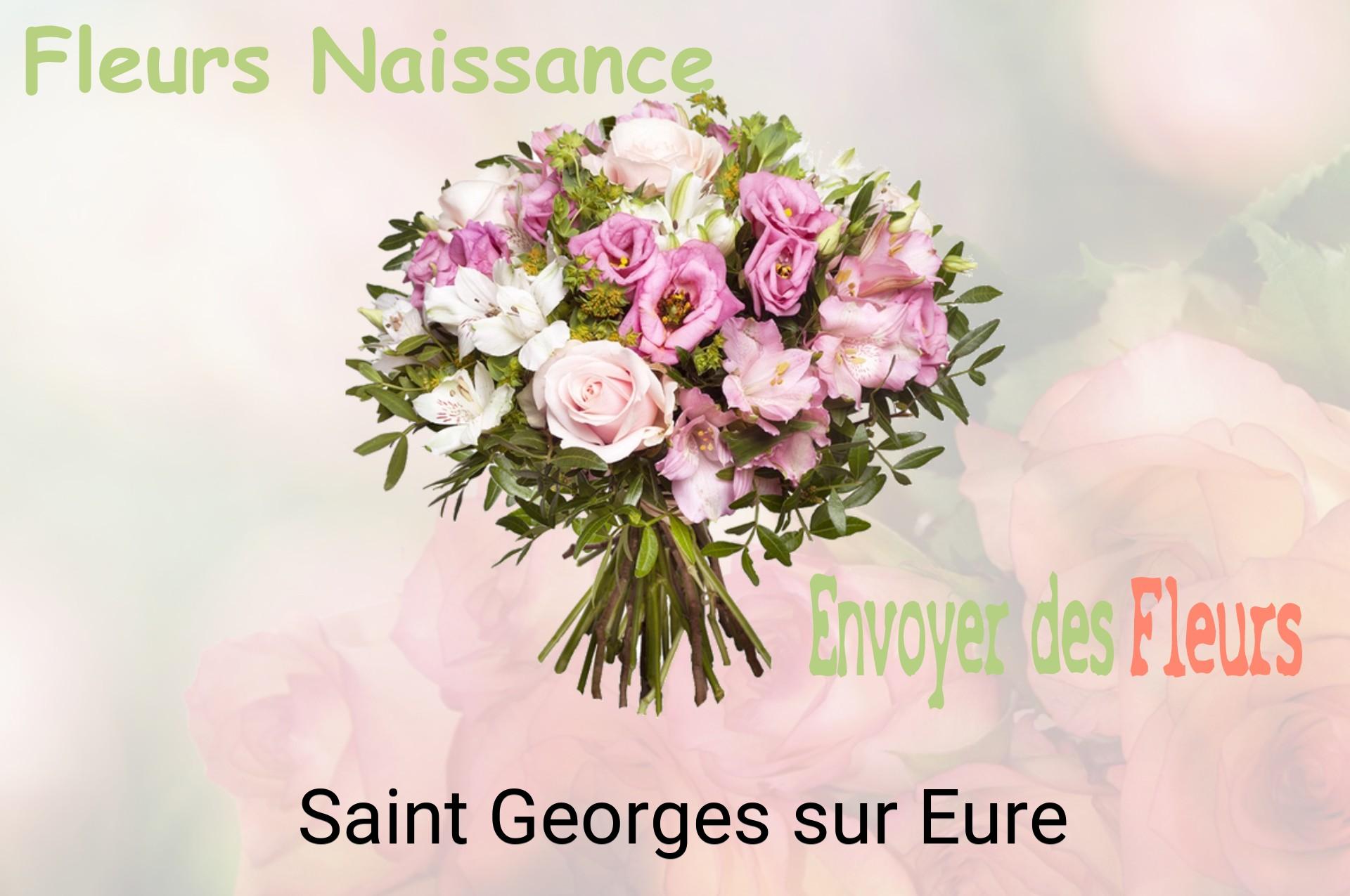 Bouquet de fleurs de naissance livré à Saint-Georges-sur-Eure